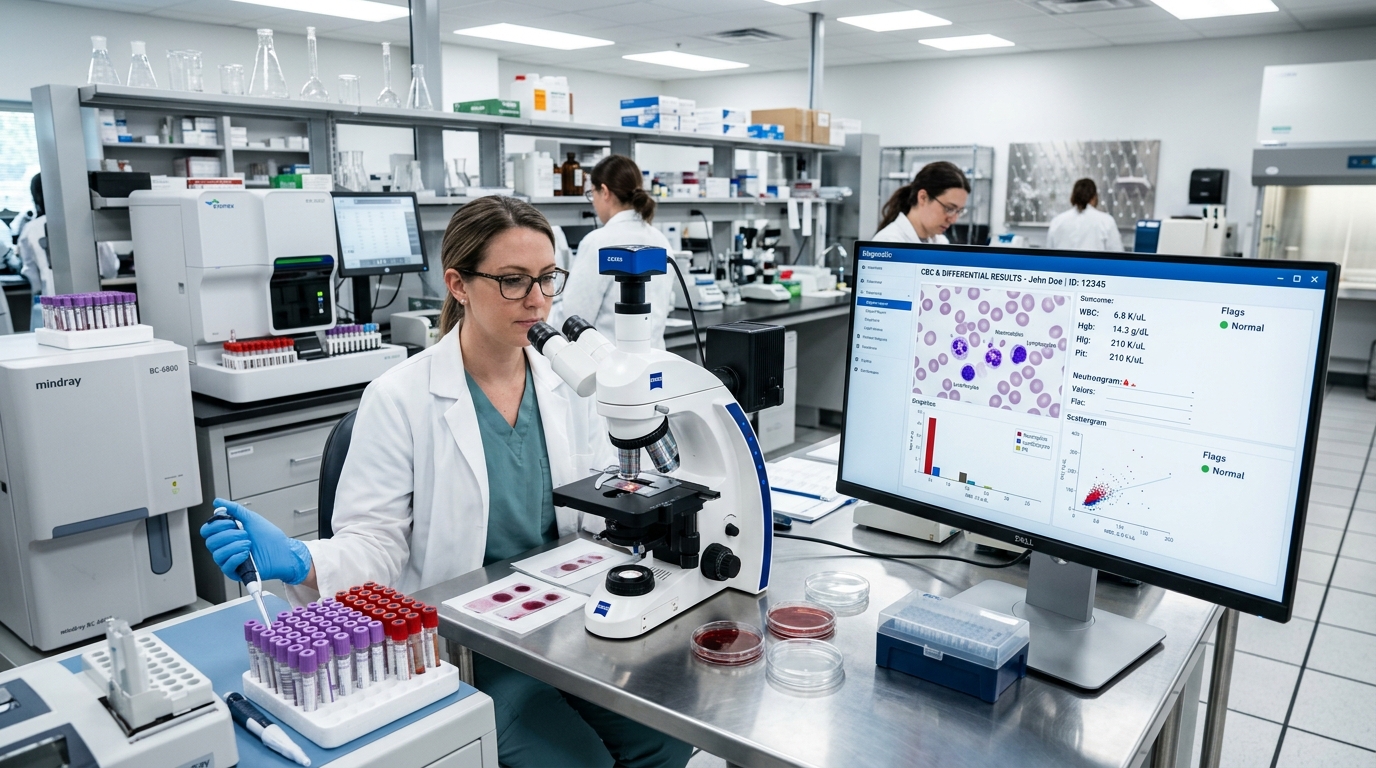 Laboratório e Resultados de Exames de Diagnóstico