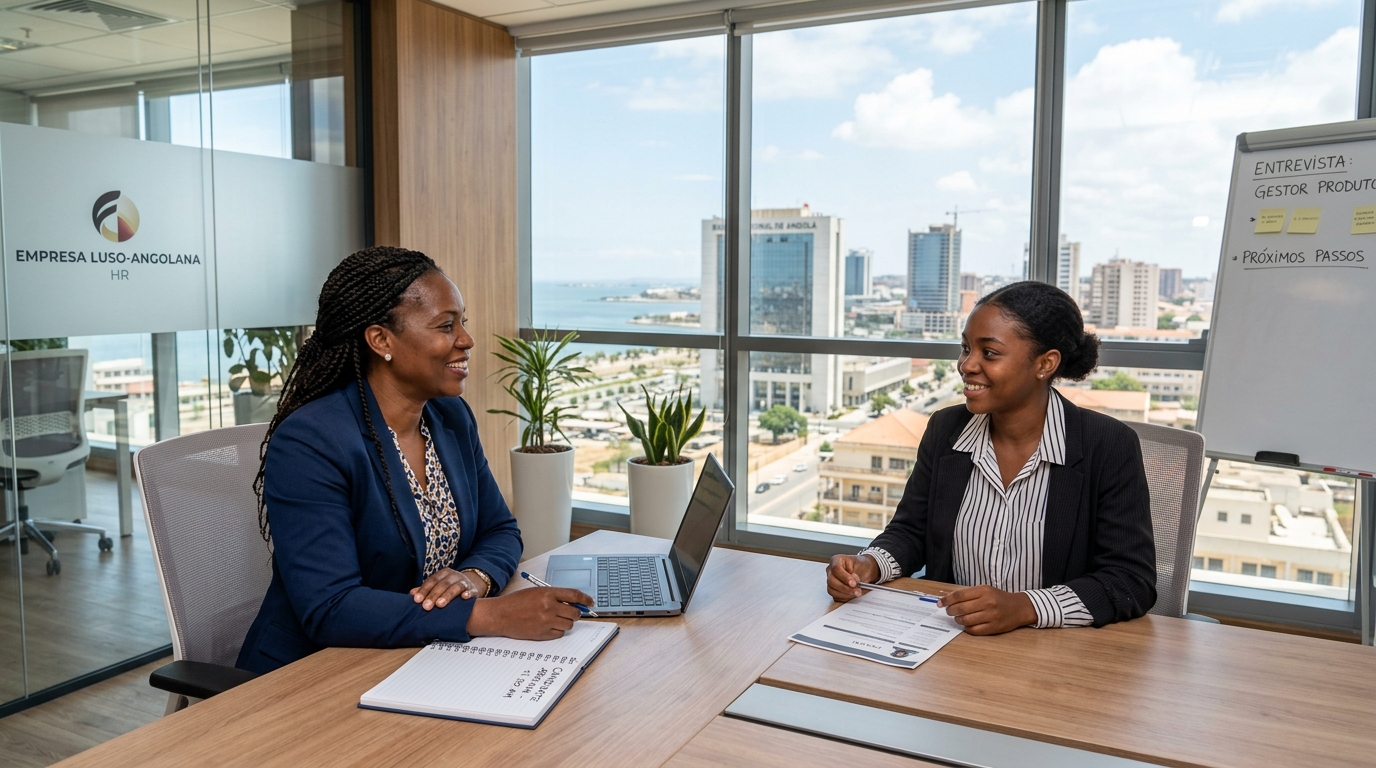 Gestão de Candidatos e Entrevistas de Emprego em Angola